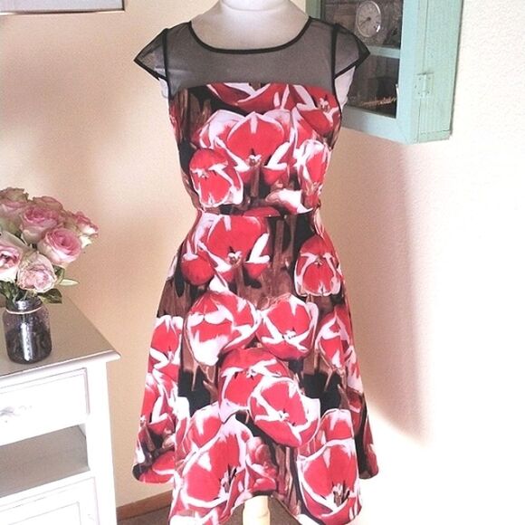Liz Claiborne Floral Dress - Picture 1 of 9